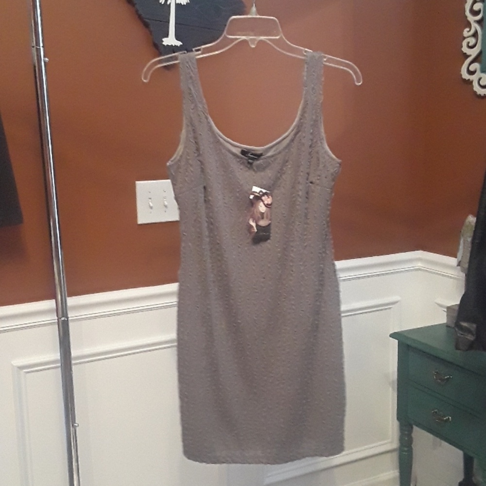 Short ash gray Soprano Dress